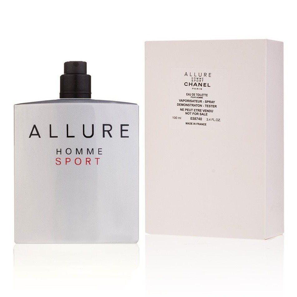 تستر اورجینال شانل الور هوم اسپرت Allure Homme Sport Chanel تستر اورجینال شانل الور هوم اسپرت Allure Homme Sport Chanel