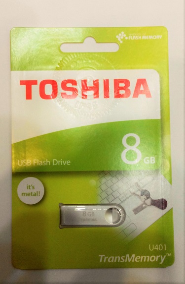 فلش مموری USB FLASH توشیبا 8G صد عددی