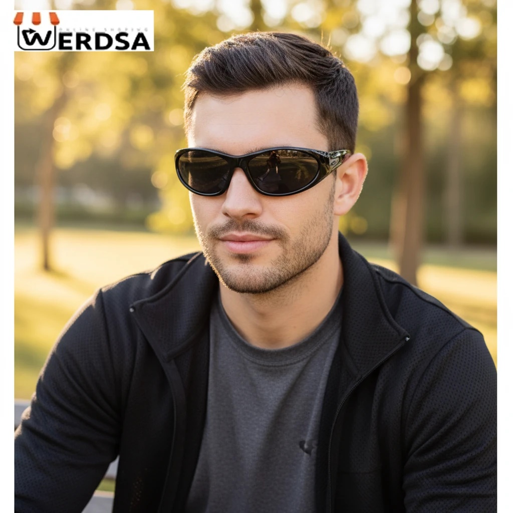  عینک آفتابی اسپرت PUGS UV400 کد 1582 طرح جایزه سه تا بخر سه تا ببر 