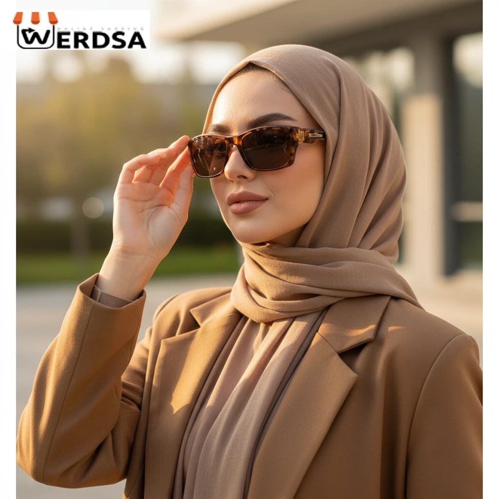  عینک آفتابی اسپرت 1570 با لنز قهوه‌ای UV400 طرح جوایز 3 تا بخر 3 تاببر